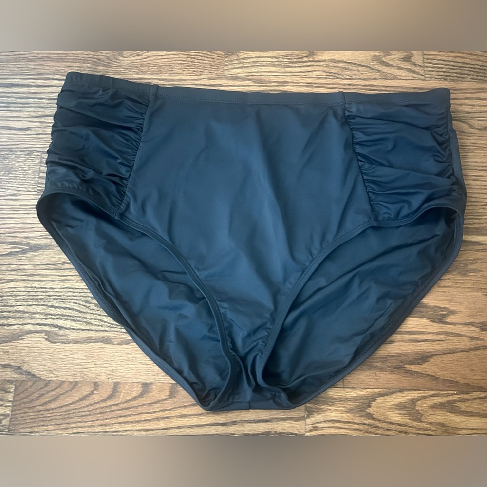 La Blanca Women’s Swim Bottoms Size 22W In Black New